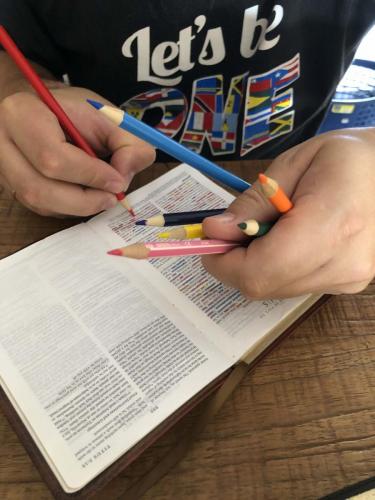 bible coloring